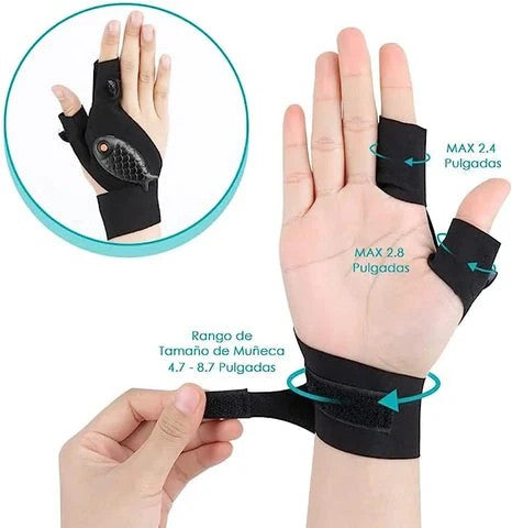 Guante LED de Precisión Profesional 1pcs