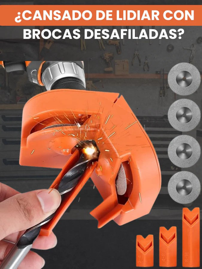 Afilador de Brocas Pro – Compacto, Preciso y Potente