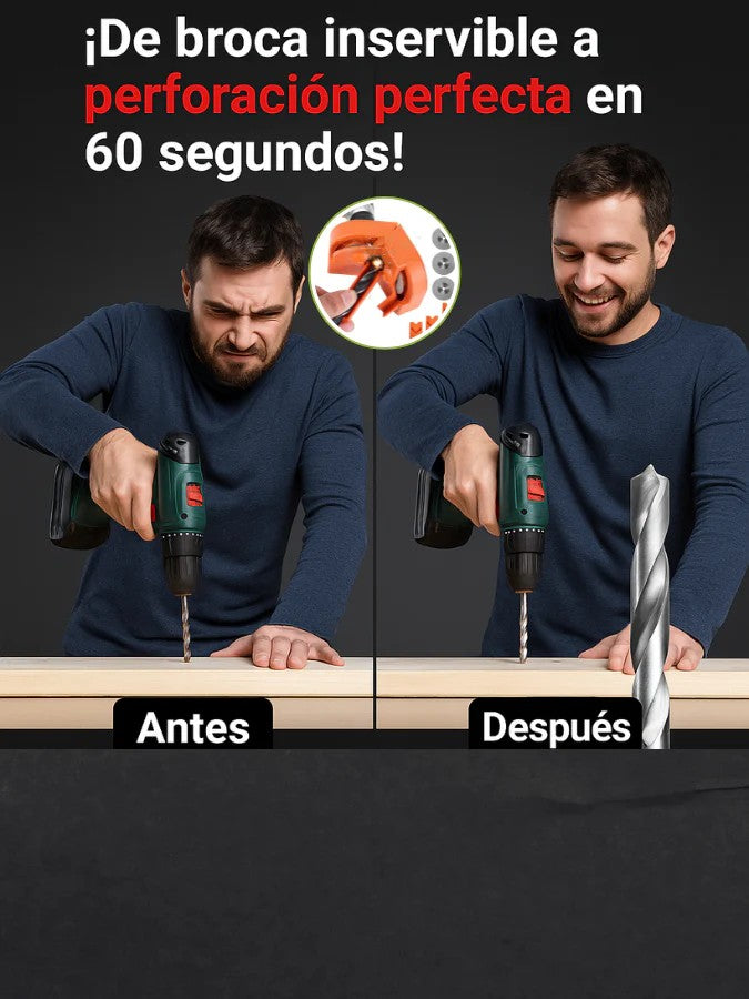 Afilador de Brocas Pro – Compacto, Preciso y Potente