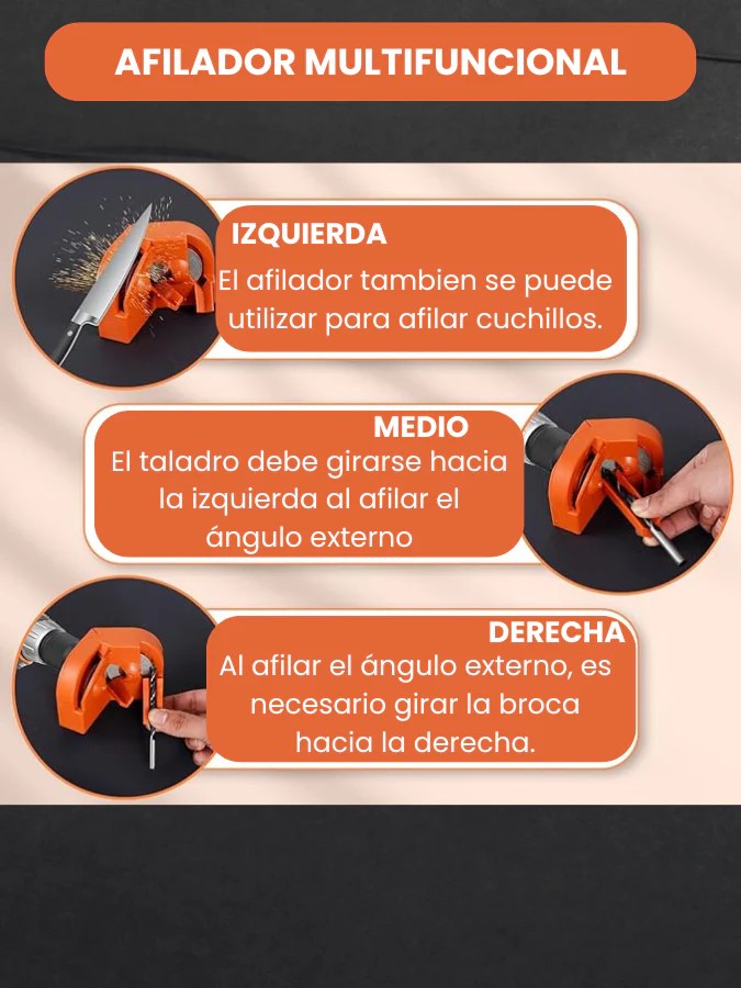 Afilador de Brocas Pro – Compacto, Preciso y Potente
