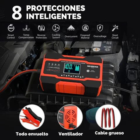 Cargador Inteligente de Batería para Auto: Tecnología que Protege y Optimiza