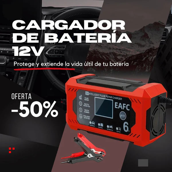 Cargador Inteligente de Batería para Auto: Tecnología que Protege y Optimiza