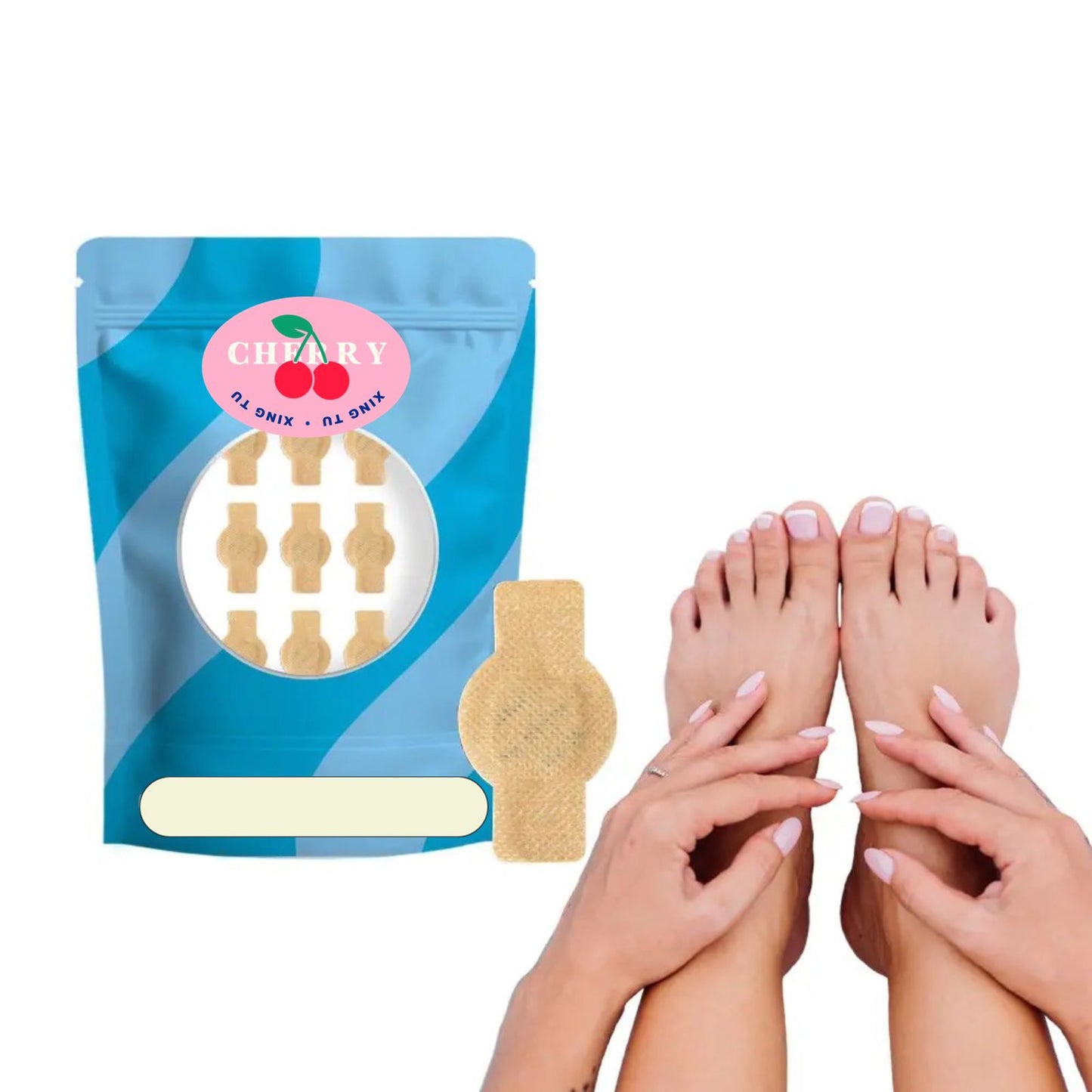 Dile adiós a los hongos y al mal olor – Pack de 16 parches efectivos