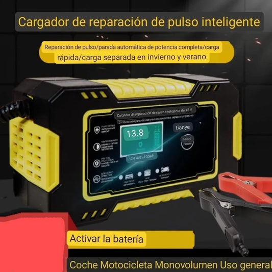 Cargador Inteligente de Batería para Auto: Tecnología que Protege y Optimiza