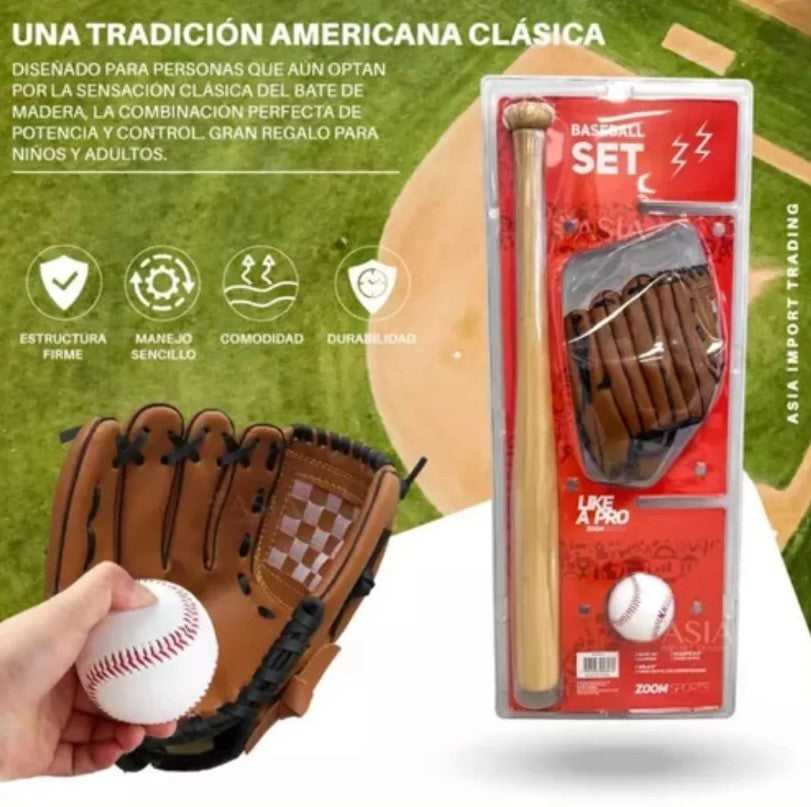 Kit Baseball Infantil 4pcs