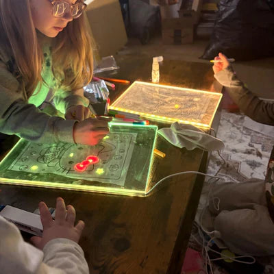 Pizarra Lampara LED Acrílica +7 Colores