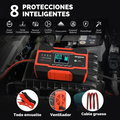 Cargador Inteligente de Batería para Auto: Tecnología que Protege y Optimiza