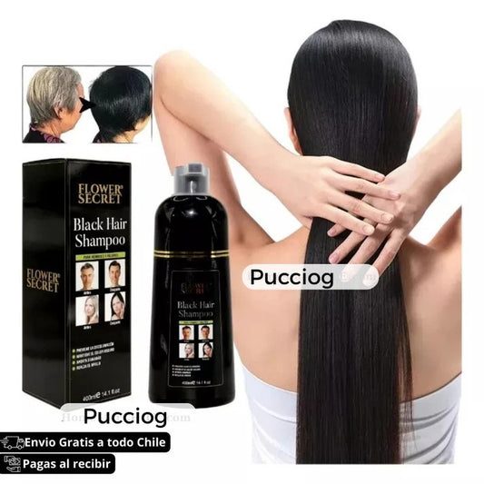 SHAMPOO Flower Secret CUBRE TUS CANAS 100% 400ml