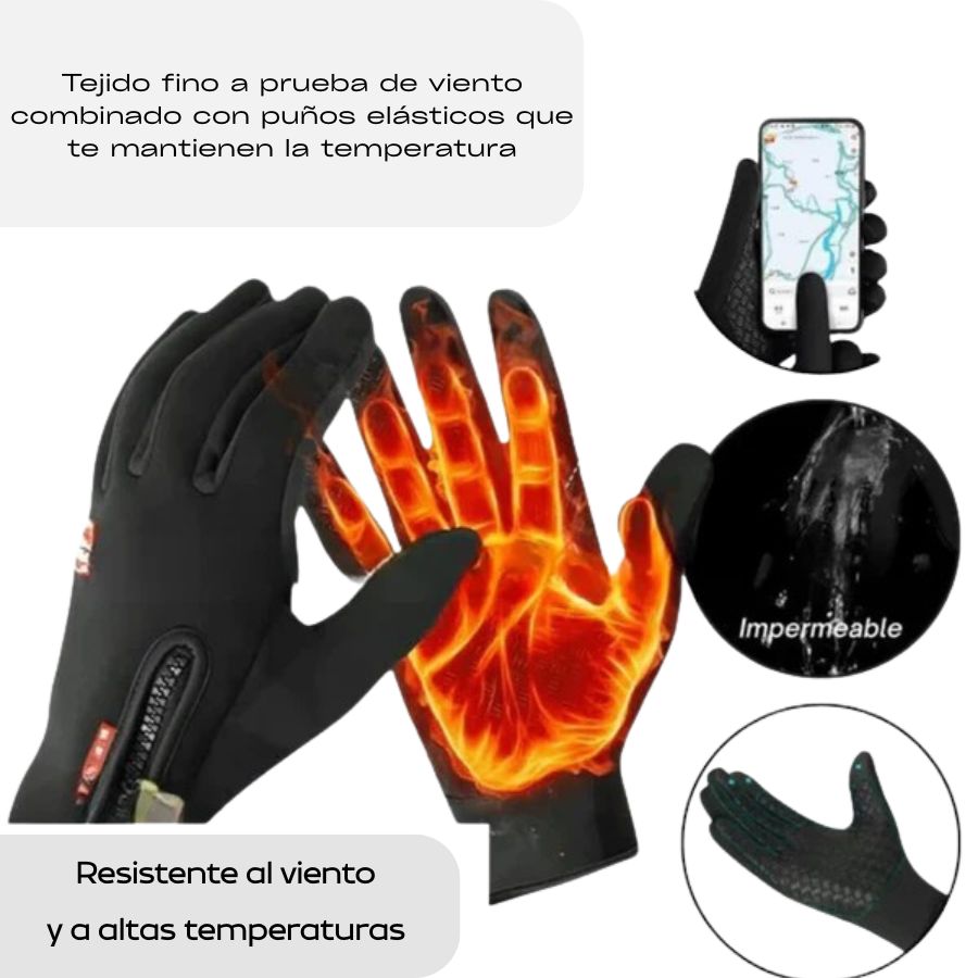 Guantes de invierno Térmicos y Resistentes al Agua