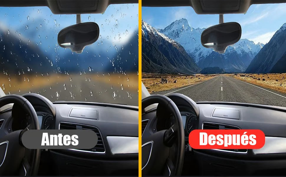 ¡Dile adiós al empañamiento con nuestro cepillo anti-vaho!