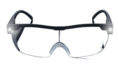 LENTES CON LUPA Y LUZ LED