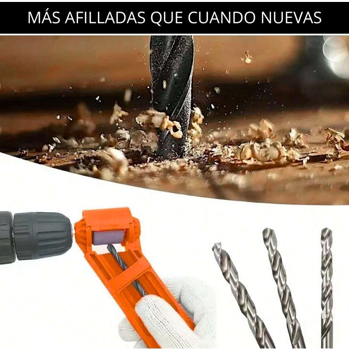 Afilador de Brocas Profesional – ¡Recupera el filo en segundos!