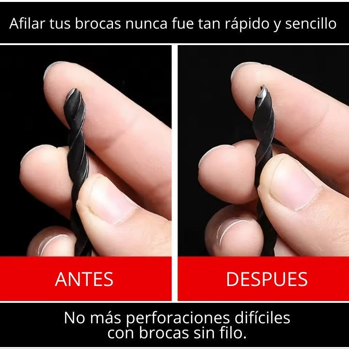 Afilador de Brocas Profesional – ¡Recupera el filo en segundos!
